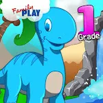 Dino 1st-Grade Learning Games icon