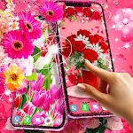 Flowers bouquet live wallpaper icon