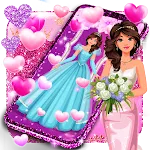 Doll princess live wallpaper icon