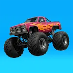 Monster Trucks Kids Race Game icon