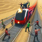 Train shooting - Zombie War icon