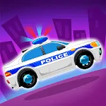 Kids Cars Games build a truck icon