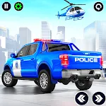 Multi Level Police Car Parking icon