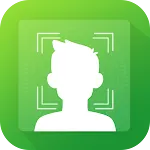 Digital passport photo maker icon