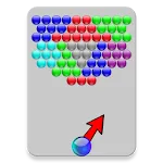 Bubble Shooter with aiming icon