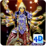 4D Durga Puja Live Wallpaper icon