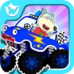 Wolfoo Monster Truck Police icon