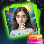 Birthday photo Video Maker icon