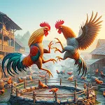 Farm Rooster Fighting Chicks 1 icon