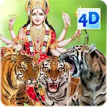 4D Maa Sherawali Wallpaper icon