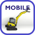 Hydraulic excavator training icon