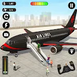 Flight Simulator Plane Game 3D icon