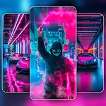 Neon Wallpaper In 4K Colorful icon