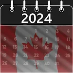canada calendar 2024 icon