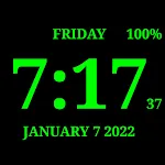Digital Clock Live Wallpaper-7 icon