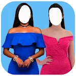Women Off Neck Dress PhotoSuit icon