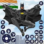 Flying Bat Robot Car Transform icon