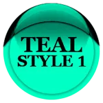 Teal Icon Pack Style 1 icon