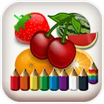 Coloring Painting - Fruits icon