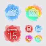 Wow Water Color Icon Pack icon