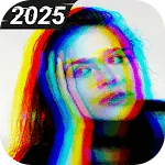 Glitch Photo Editor - Vintage icon