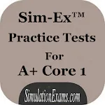 Sim-Ex Practice Exam A+ Core 1 icon
