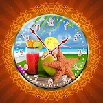 Summer Clock Live Wallpaper icon