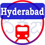 Hyderabad Metro Train, RTC Bus icon