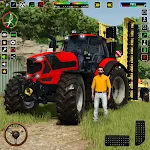 Village Tractor Farming Sim 3d icon