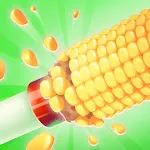 Corn Cutter-ASMR Slicing Game icon