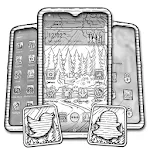 Forest Sketch Launcher Theme icon