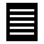 Simple Bucket List icon