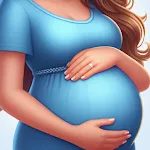 Pregnant Mommy Care Baby Games icon