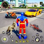 Rope Spider Game Fighting Town icon