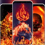 Fire Wallpaper Live 3D Moving icon
