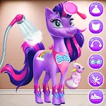 Magical Unicorn Candy World icon
