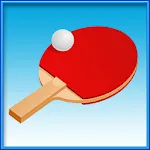 Table tennis ball icon