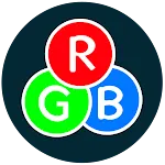 RGB (RGB color+HEX color code) icon