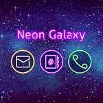 Neon Galaxy Theme icon