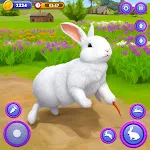 Cute Bunny Life Simulator 3D icon