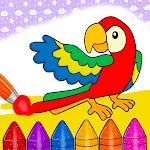 Toddler Coloring Book & Paint icon