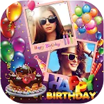 Happy Birthday Photo Collage icon