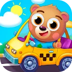 Taxi for kids icon