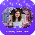 Birthday Video Maker With Song icon