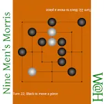 Nine Men's Morris icon