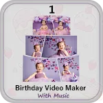 Happy Birthday Video Maker icon