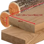 Wood CFT Calculator icon
