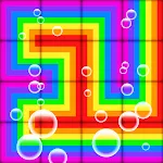 Fill the Rainbow - puzzle game icon