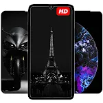 BLACK Wallpapers HD 4K icon
