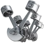 Car Engine and Suspension icon